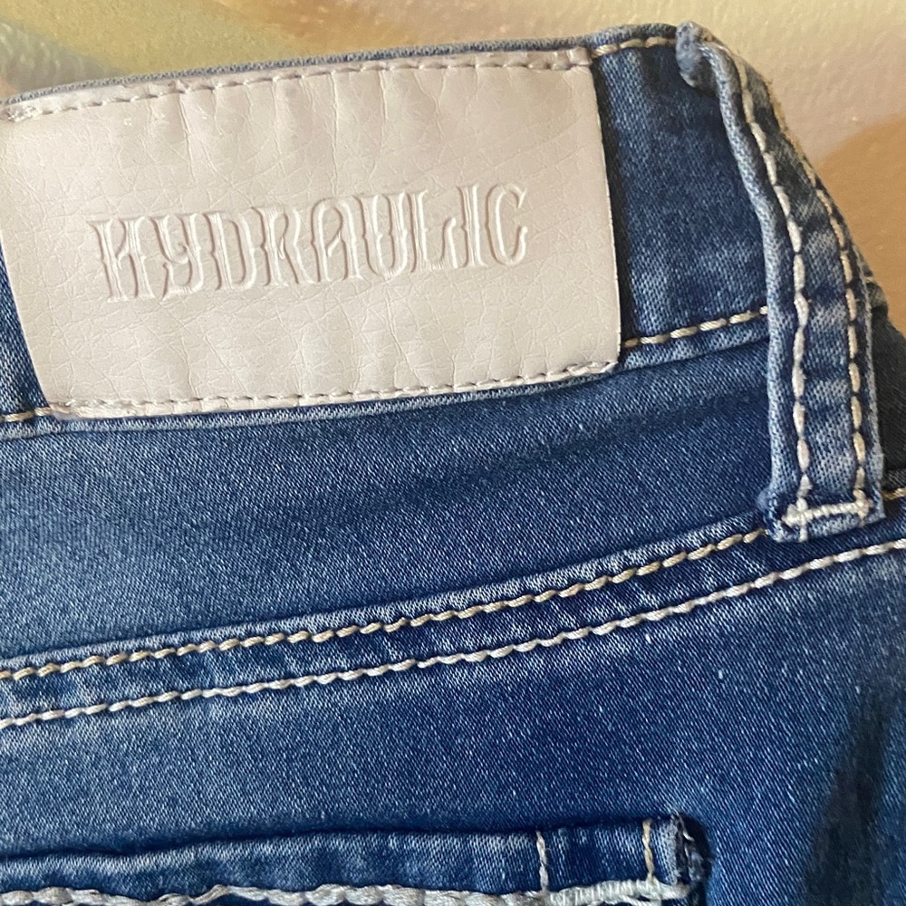 Hydraulic Women's Boot Cut Jeans - Classic Blue - Picture 5 of 9